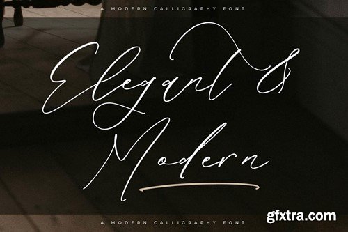 Victoria Cordeline Modern Calligraphy Font XLG7V2W