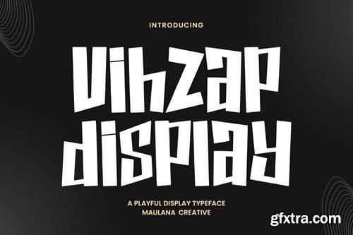 Vihzap Playful Font AFSVXNE