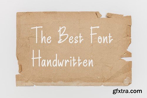 Pragtish - Handwritten Display Font BHYG389