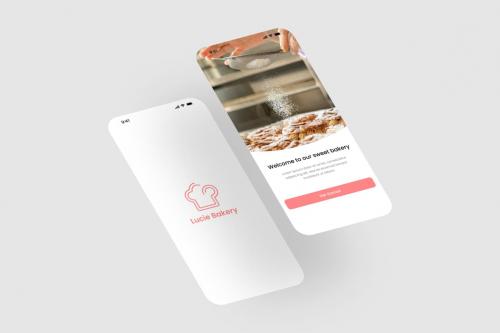 Lucie Bakery - Bakery Ordering App UI Kit