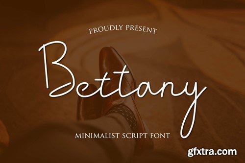 Bettany - Minimalist Script Font YK9DK8N