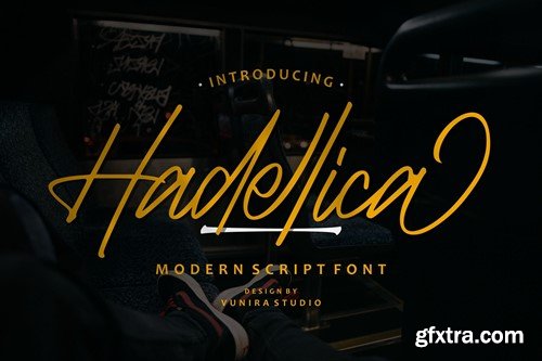 Hadellica - Modern Script 8Q3DG6Q