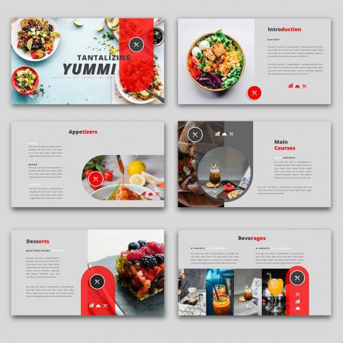 YUMMI - Food and Beverage PowerPoint