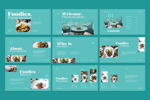 Foodies Restaurant Powerpoint