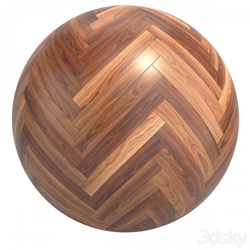 Walnut Wood Parquet 6K High Resolution Tileable Textures Corona & Vray