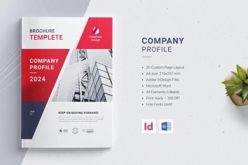 Company Profile | InDesign & Ms Word