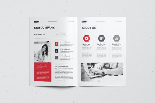 Company Profile | InDesign & Ms Word