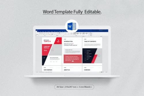 Company Profile | InDesign & Ms Word