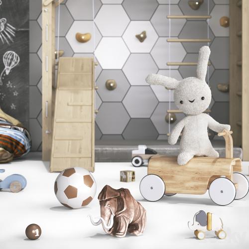 Toys , decor and furniture for nursery 131