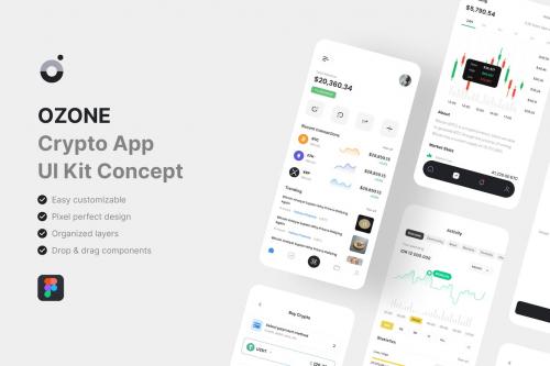 OZONE - Crypto App UI Kit