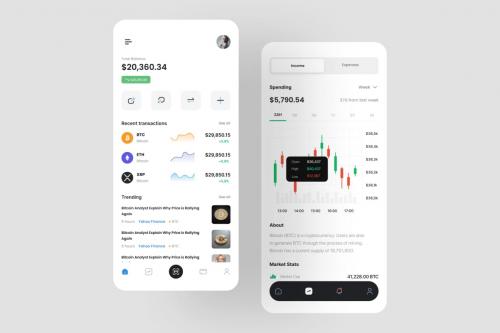 OZONE - Crypto App UI Kit