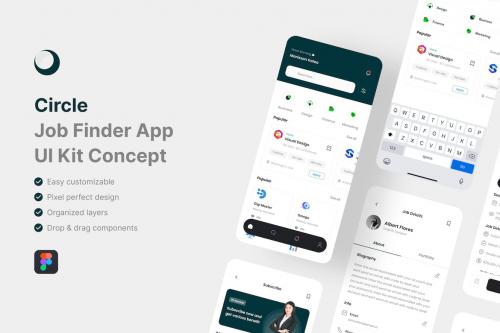 Circle - Job Finder App UI Kit