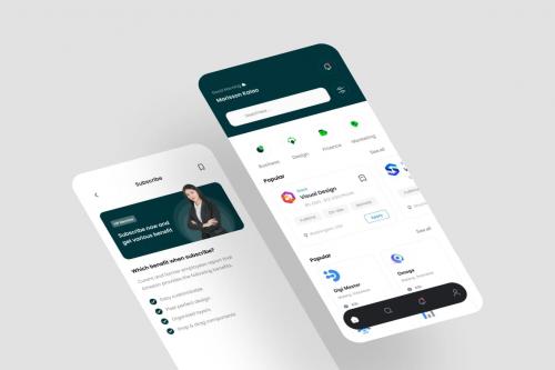 Circle - Job Finder App UI Kit