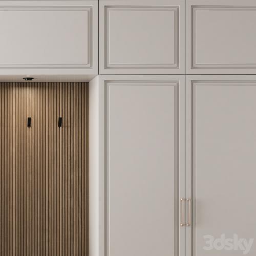 Hallway 19 - White and Wood Set