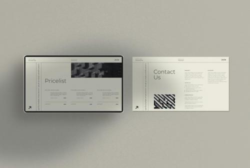 Monochrome Business Presentation Template