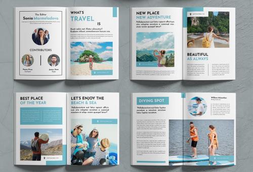 Travel Magazine Template