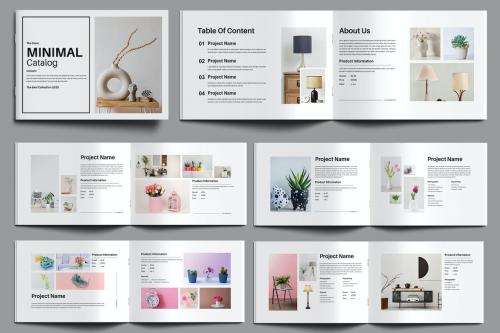 Store Minimal Catalog Design Template