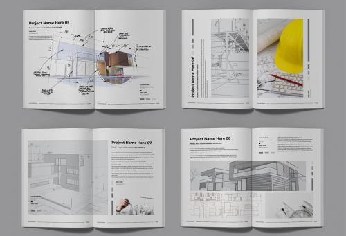 Architecture Portfolio Design Template