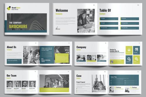 Company Brochure Design Template