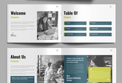 Company Brochure Design Template