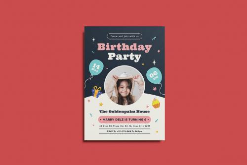 Heyloney Birthday Invitation Template