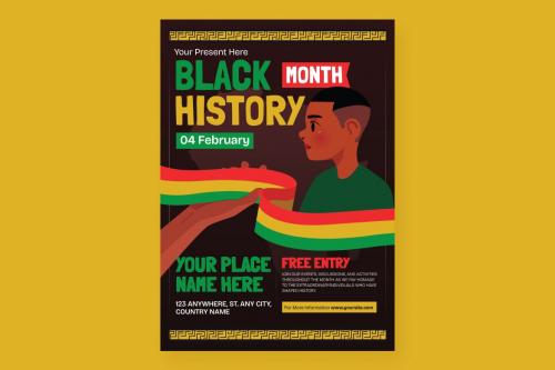 Black History Month Flyer