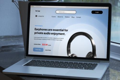 Eartric - Gadget & Electronic Landing Page