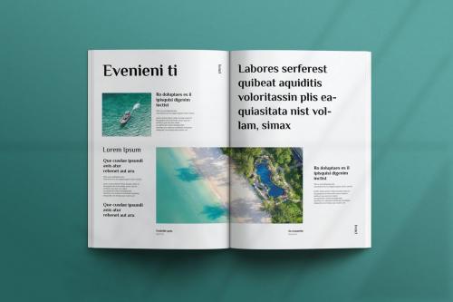 Travel Magazine Template