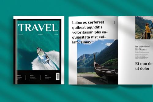 Travel Magazine Template