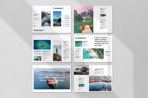 Travel Magazine Template