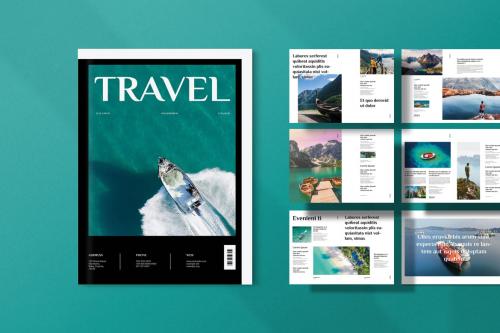 Travel Magazine Template