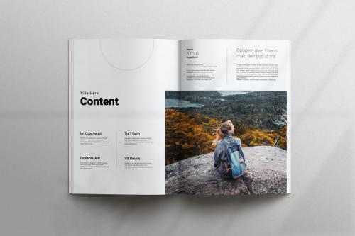 E-Book Brochure Template