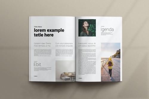 E-Book Brochure Template