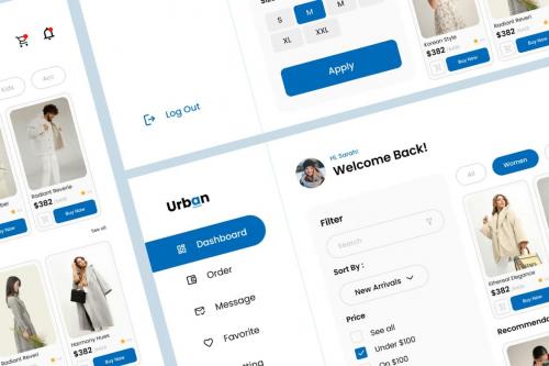 Urban - Dashboard Fashion E-commerce V2