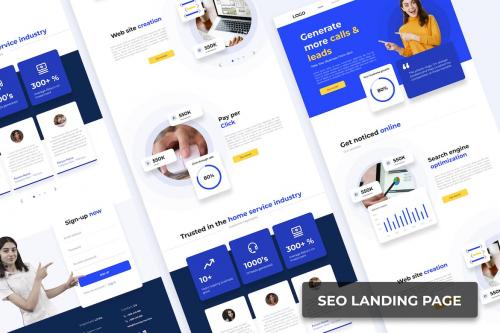 SEO Web Landing Page