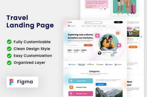 Travel Landing Page