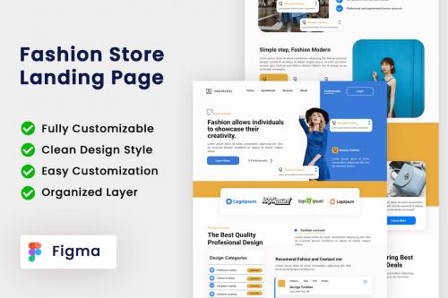 Fashion Store Landing Page