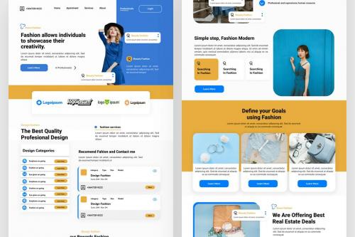 Fashion Store Landing Page