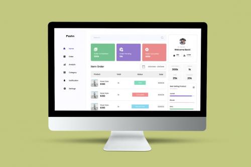 Fashn - Dashboard Fashion E-commerce V2