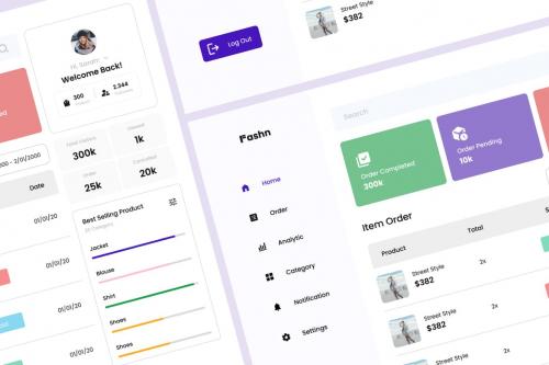Fashn - Dashboard Fashion E-commerce V2