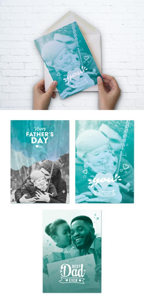 Father's Day Greeting Card Set - 354667653