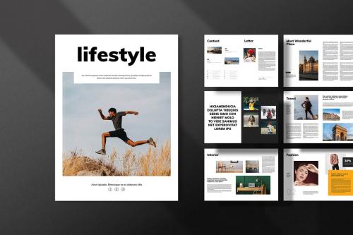 Lifestyle Magazine Template