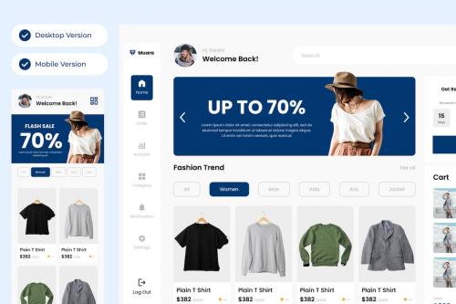 Muara - Dashboard Fashion E-commerce V2