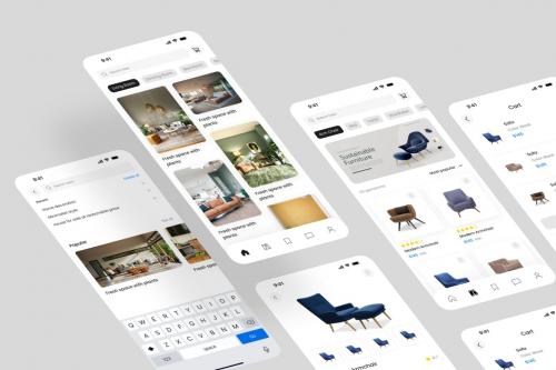 Furniture Selling App UI Kit