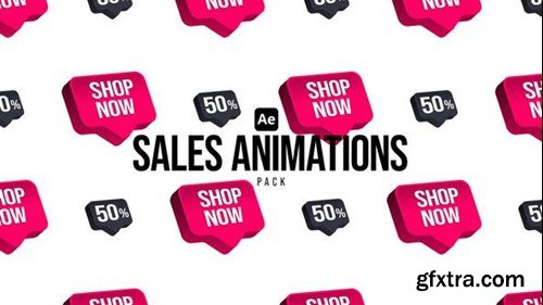 Videohive Sales Animations Pack 50268368