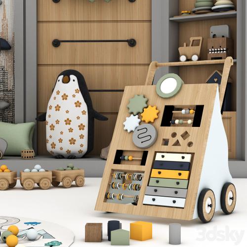 toys and furniture set