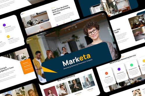 Marketa Marketing Presentation Template