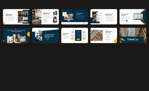 Marketa Marketing Presentation Template