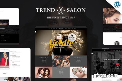 Trend Salon WordPress Theme 2BEWSAV