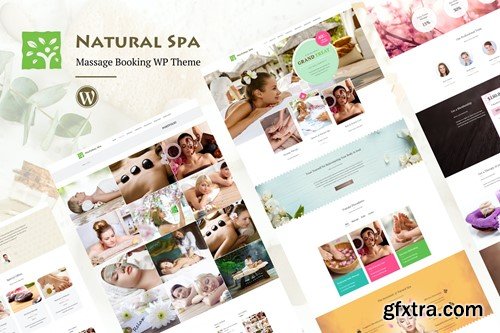 Natural Spa - Massage Booking Wordpress Theme DHH4ZEV